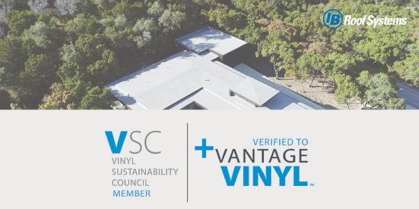 vantage vinyl - ib roofing systems - sustainability - 2023