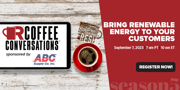ABC - Coffee Convo - Bring Renewable Energy to Your Customers with ABC Supply!  - REG