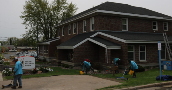 Great Lakes Roofing Ronald McDonald house