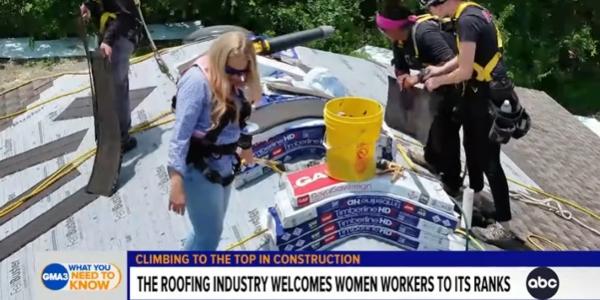 RCS Roofer Chicks Good Morning America