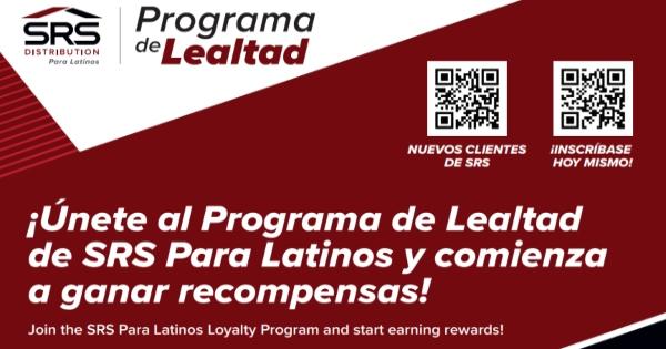 SRS Paras Latinos Rewards program