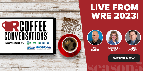 General Coatings Everroof - CC - Season 5 - Coffee Conversations LIVE from WRE 2023! - WATCH