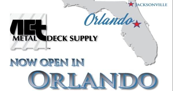 Metal deck supply Orlando