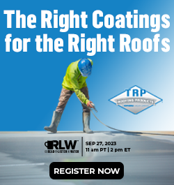 SOPREMA - Sidebar Ad - The Right Coatings for the Right Roofs (RLW)