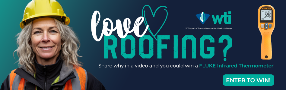 WTI - Billboard Ad - #ILOVEROOFING Video Giveaway