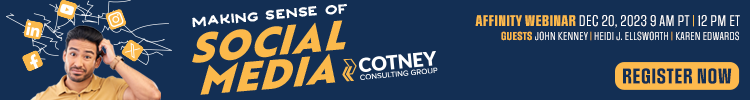 Affinity Webinar - Making Sense of Social Media - Banner