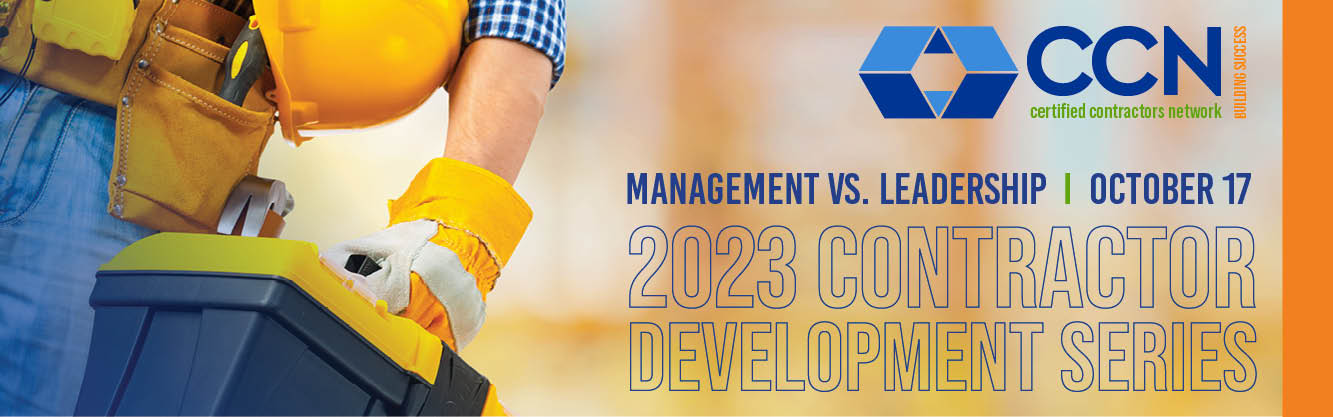 Certified Contractors Network - 10/17 Webinar