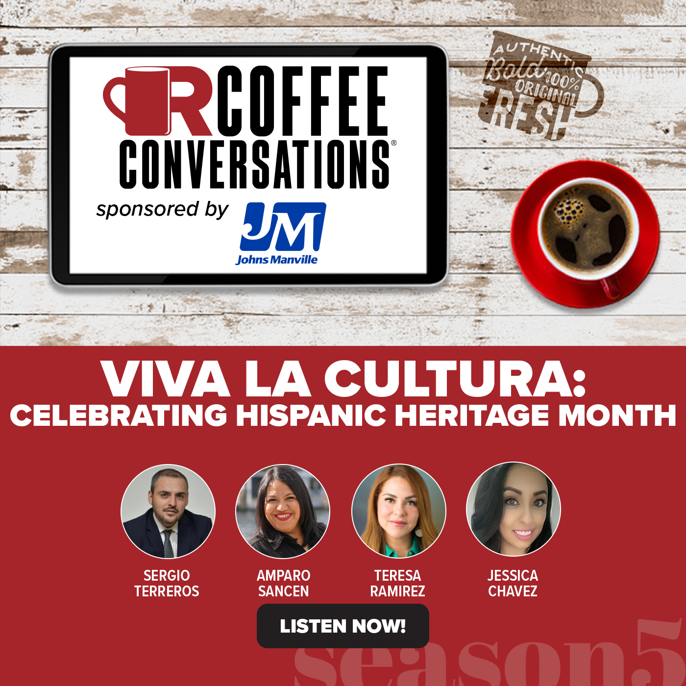 JM - Coffee Conversations - Viva la Cultura: Celebrating Hispanic Heritage Month - POD