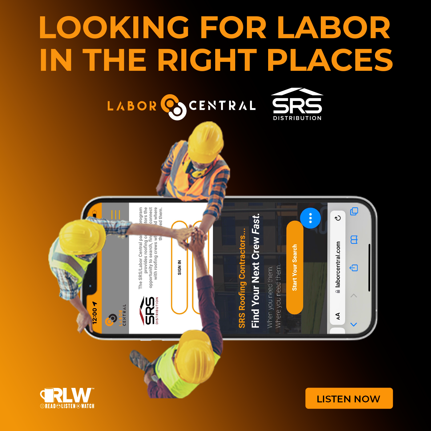 Labor Central - RLW -Looking for Labor in all the Right Places - POD
