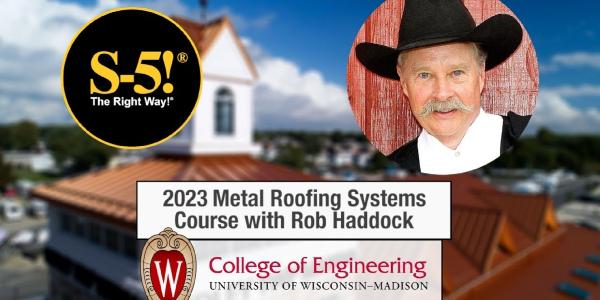 S-5! 2023 Metal Roofing Systems Course 10.12