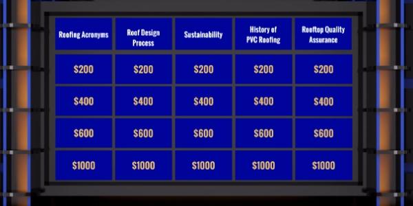 S-5! Roofing Jeopardy