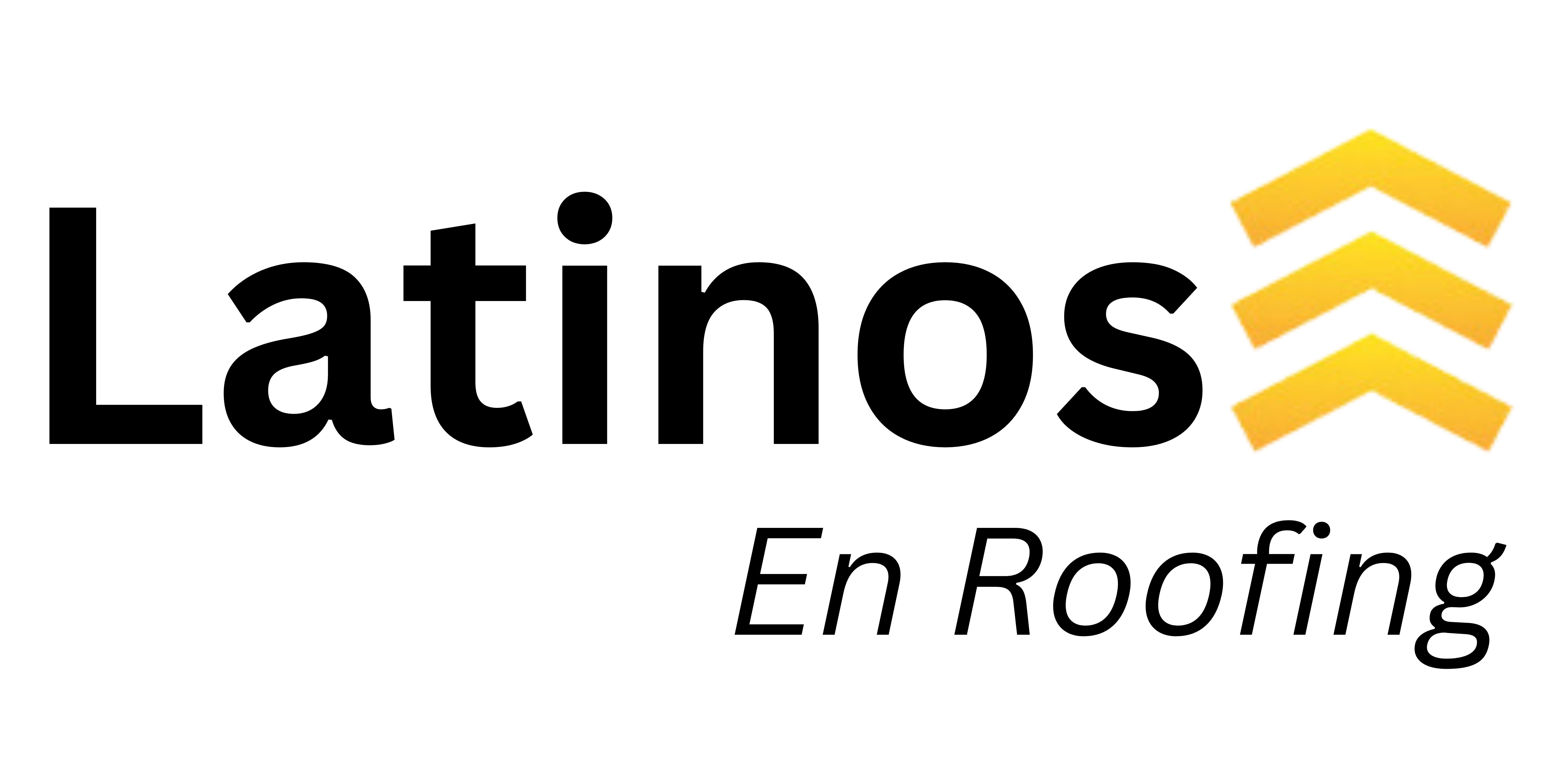 Latinos en Roofing Logo
