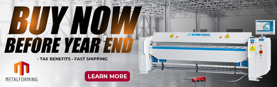 MetalForming - Billboard Ad - Available Machines