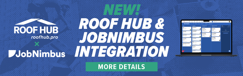 SRS Roof Hub - Billboard Ad - JobNimbus Integration