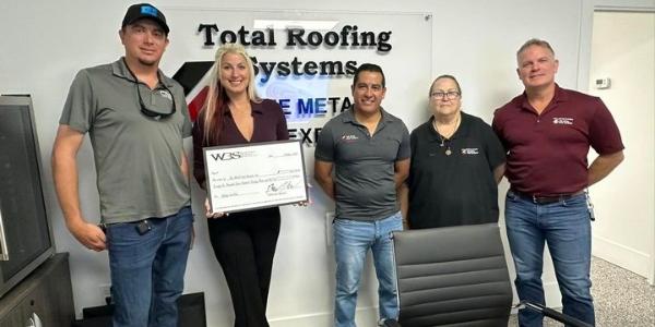 Total Roofing WBS Safety Award