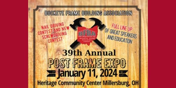 BFBA 39th Annual Post Frame Expo