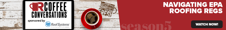 Coffee Conversation - Banner - Navigating EPA Roofing Regulations (Watch)
