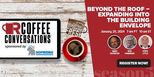 Coffee Conversations - Beyond the Roof – Expanding into the Building Envelope
