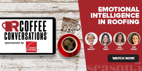 Coffee Conversations - Emotional Intelligence in Roofing - PODCAST TRANSCRIPTION