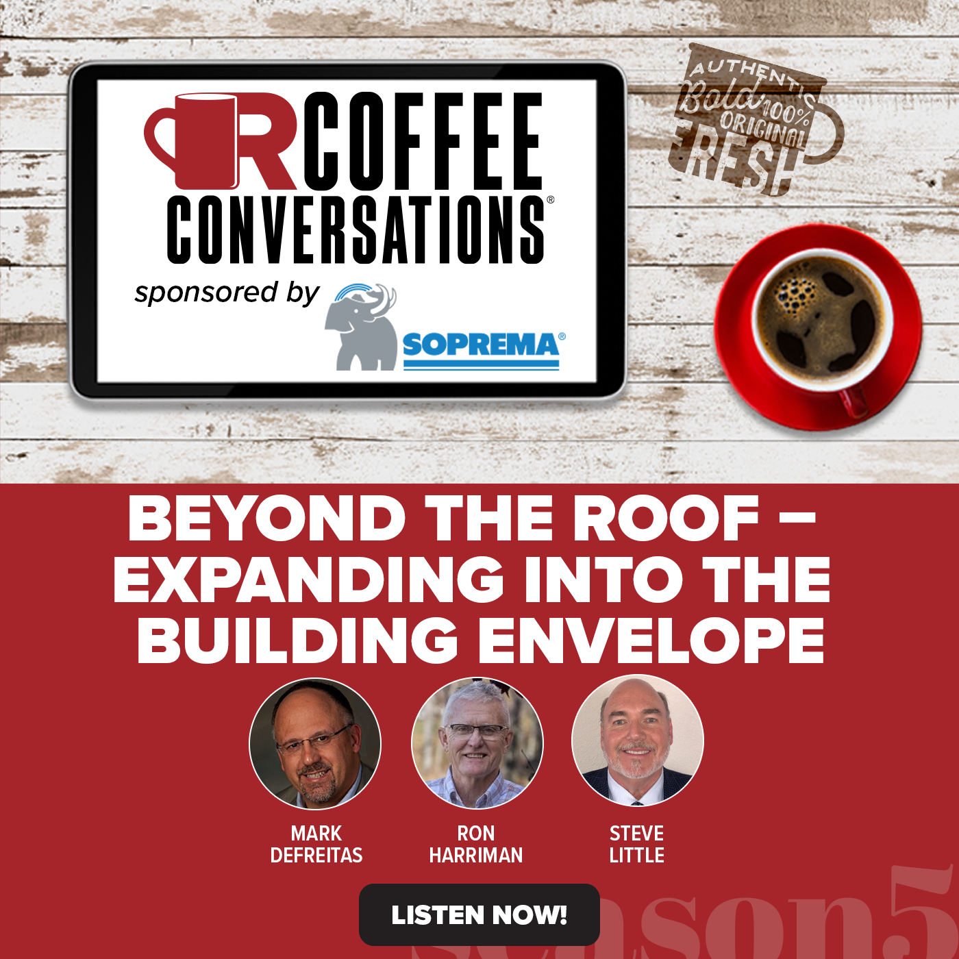 Coffee Conversations Podcast - Beyond the Roof – Expanding Into the Building Envelope