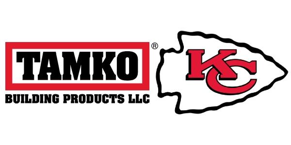 TAMKO Kansas City Chiefs logos