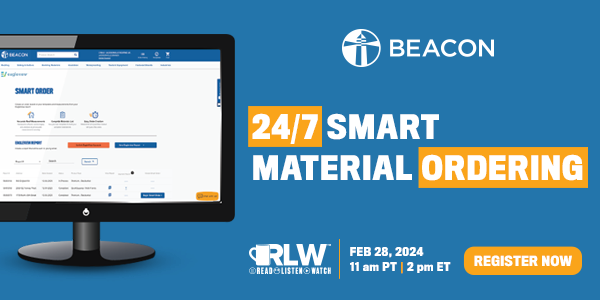 Beacon upcoming RLW material ordering