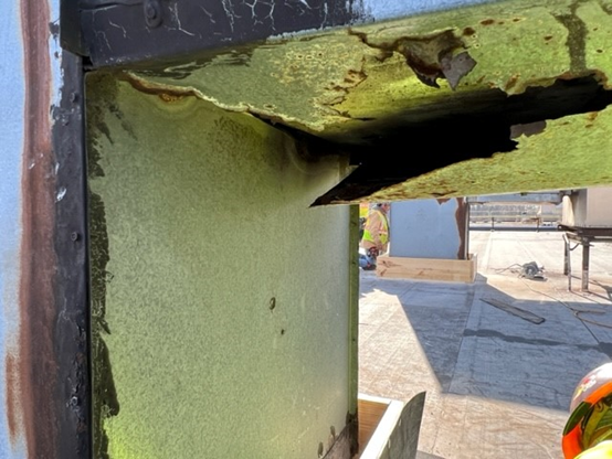 Benchmark - Damaged Ductboard Insulation