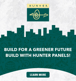 Hunter Panels - Sidebar - Go Green with Hunter Panels