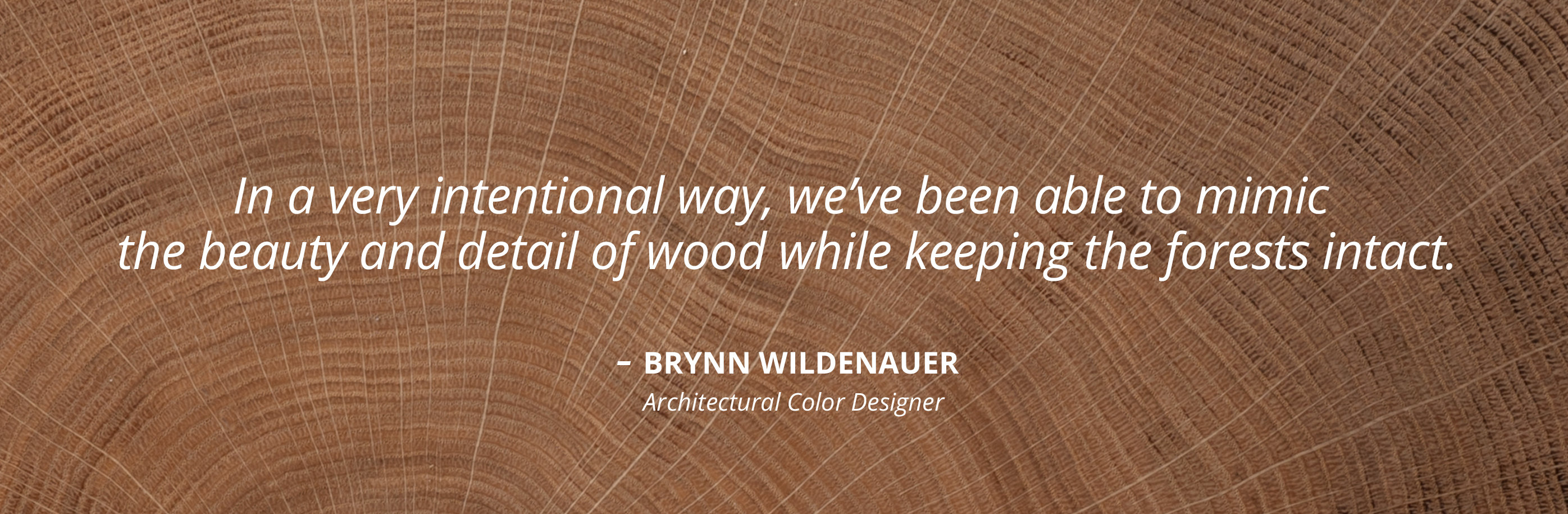 Bring Nature to Life with an Emulate Wood Collection sample!