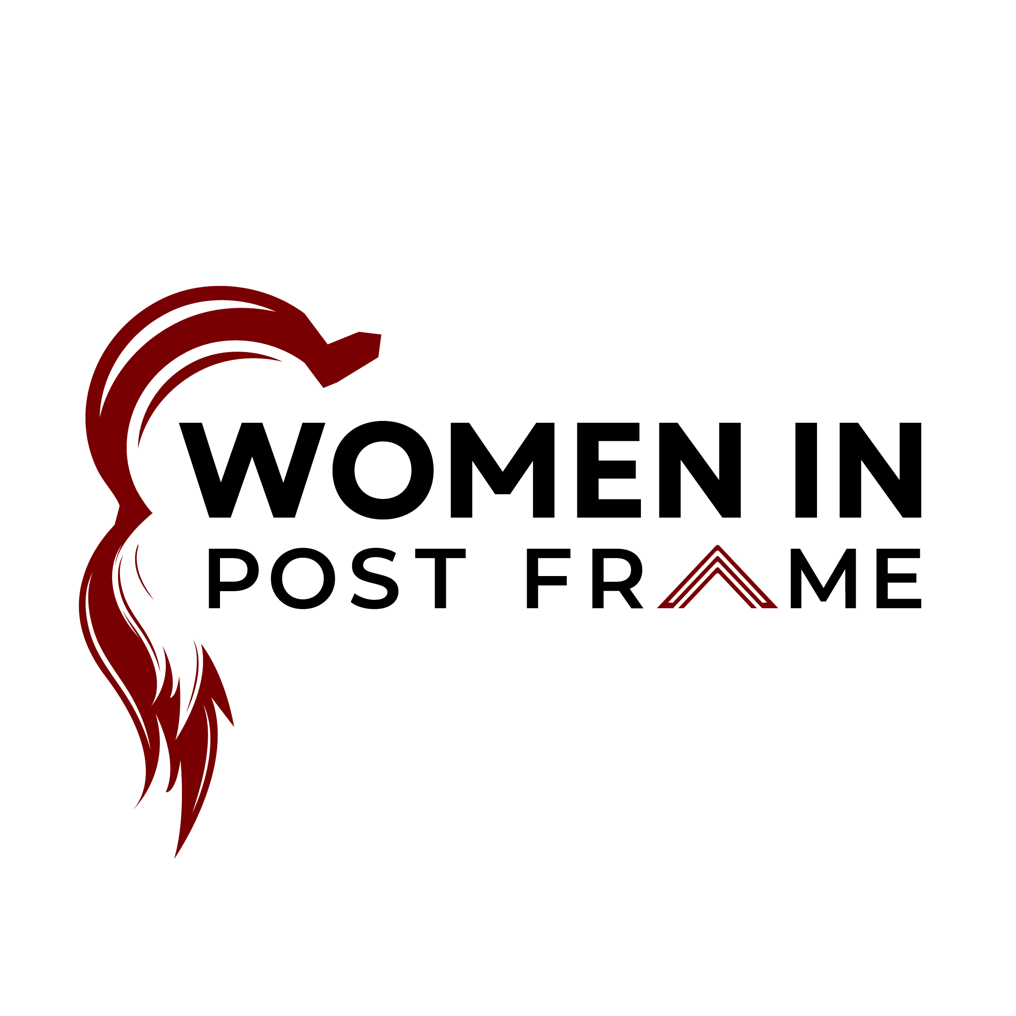 Women In Post-Frame Logo