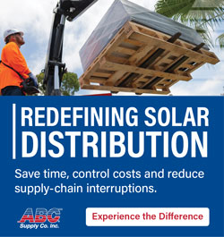 ABC Supply - Sidebar Ad - Redefining Solar Distribution