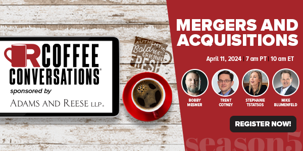 Adams&Reese - Coffee Conversations - Navigating Mergers and Acquisitions in the Roofing Industry