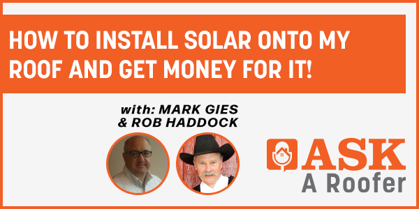 Get Solar Installed on Your Roof and Get Money for it! - PODCAST TRANSCRIPT
