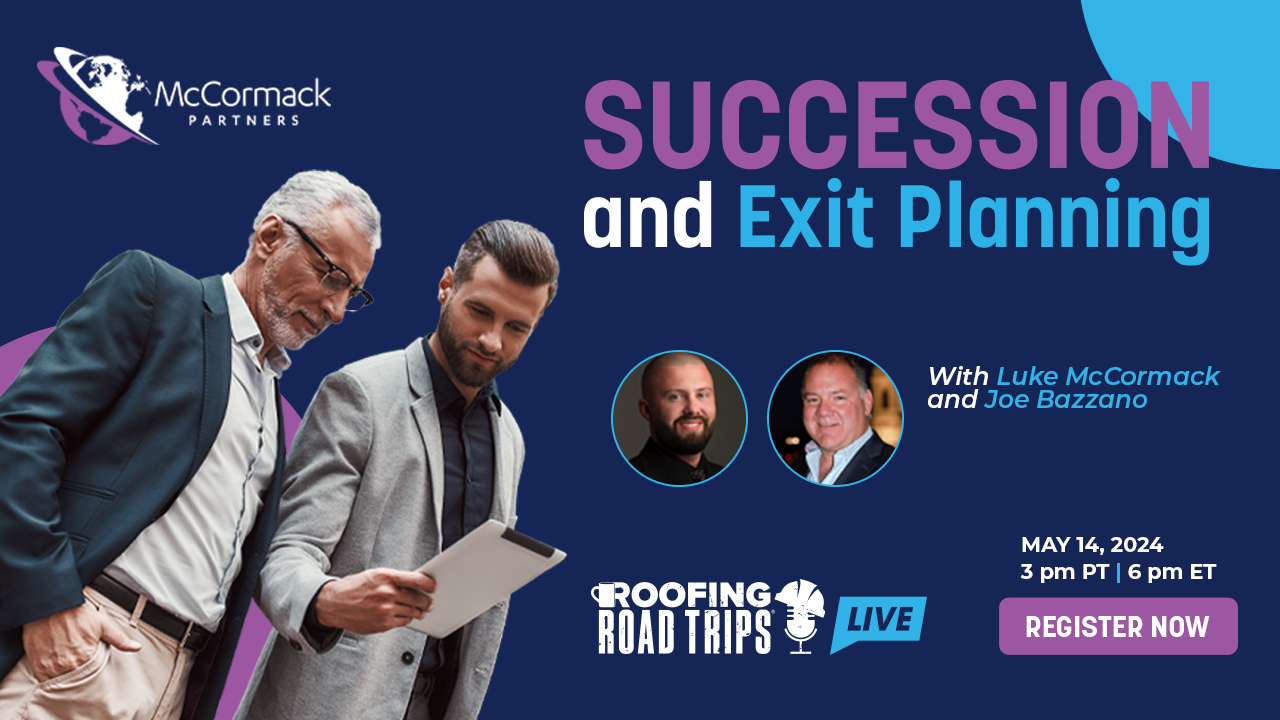 McCormack Succession and Exit Planning - LinkedIn Live Event