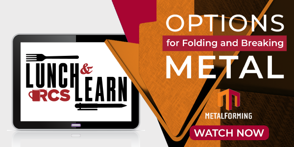 MetalForming - L&L - Options for Folding and Breaking Metal