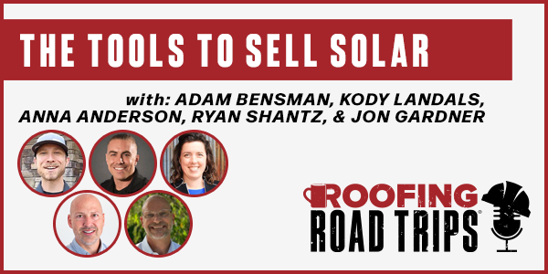 The Tools to Sell Solar - PODCAST TRANSCRIPT