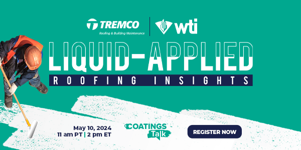 Tremco/WTI - Liquid-applied Roofing Insights (RLW)