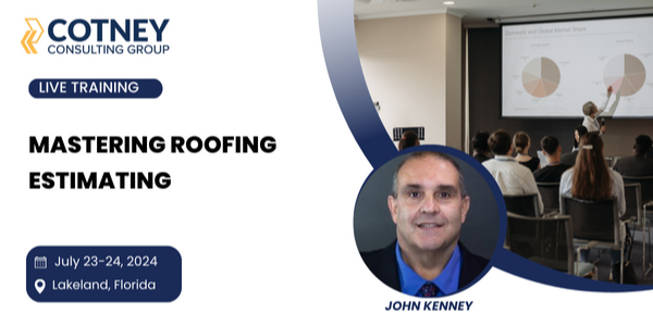 Cotney Mastering Roofing Estimating