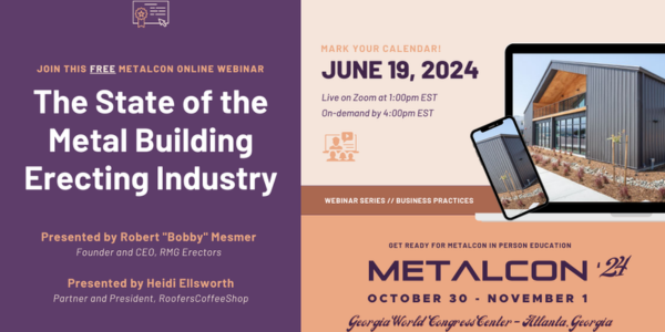 metalcon live- metal building erecting industry - 2024 - image