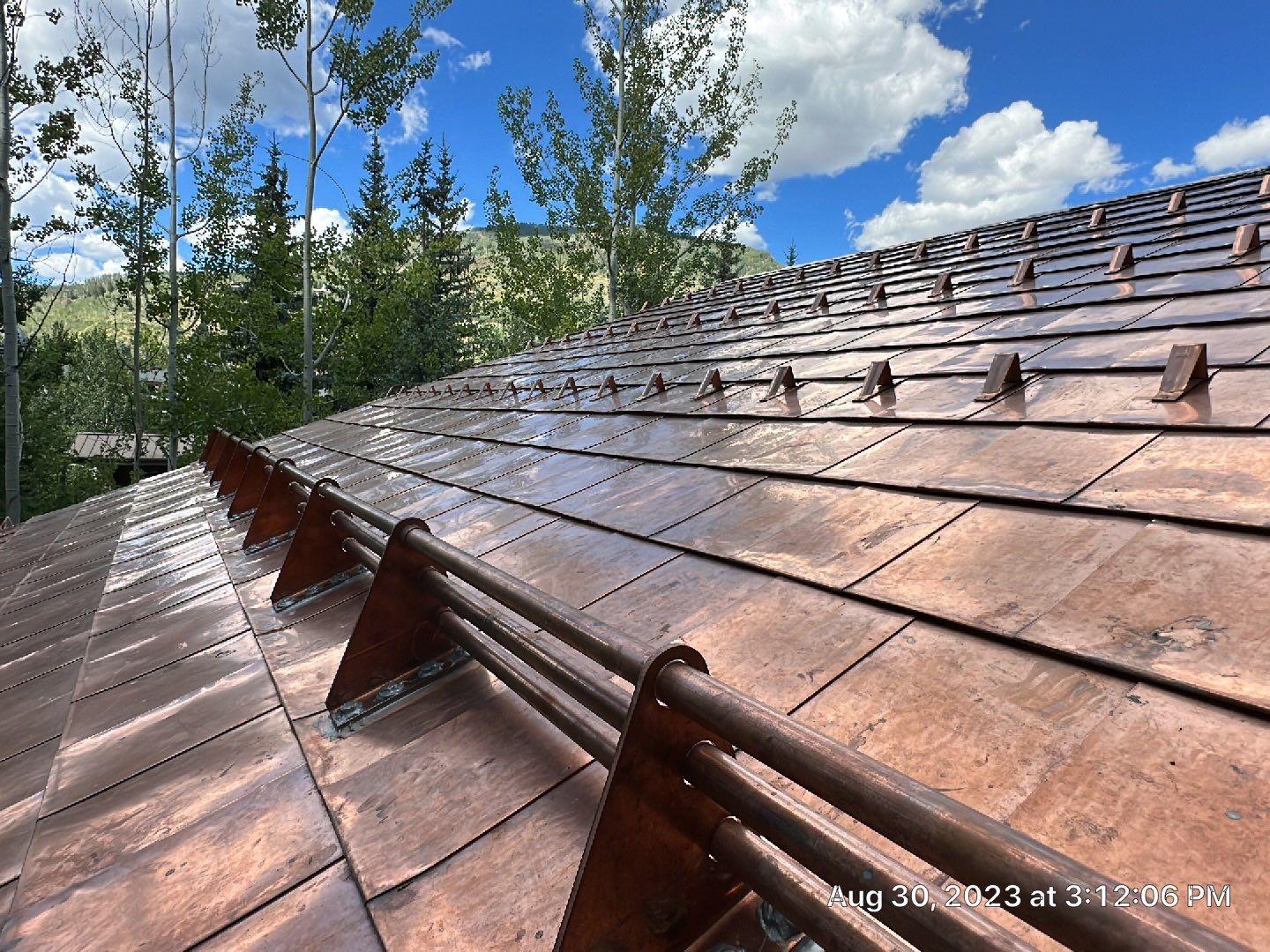 "Show Us Our Snow Guards" Runner Up - Most Impressive Snow Guard System Project - Umbrella Roofing