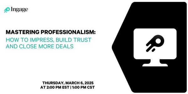 Ingage - Mastering Professionalism 600x300