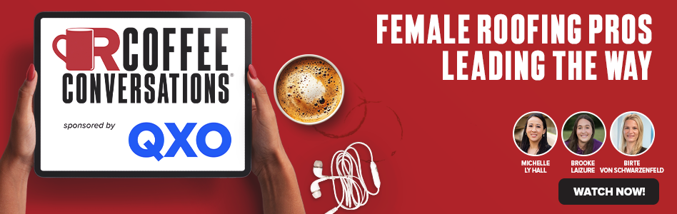 Coffee Conversations - Billboard Ad - Female Roofing Professionals Leading the Way (sponsored by Beacon) on demand