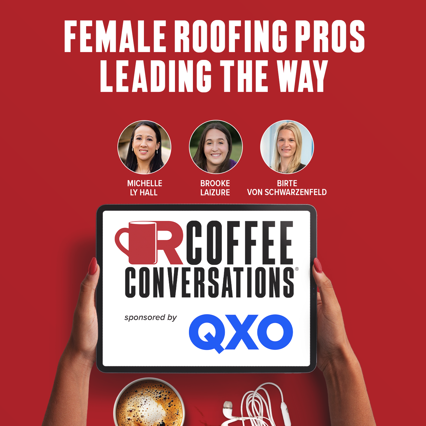 Coffee Conversations - Female Roofing Professionals Leading the Way (podcast)