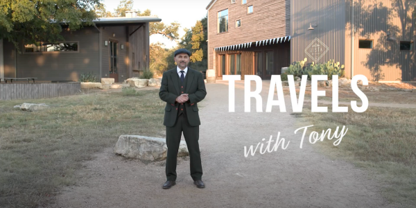Drink in these amazing metal buildings in the latest “Travels with Tony” video