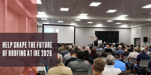 Help shape the future of roofing at IRE 2026
