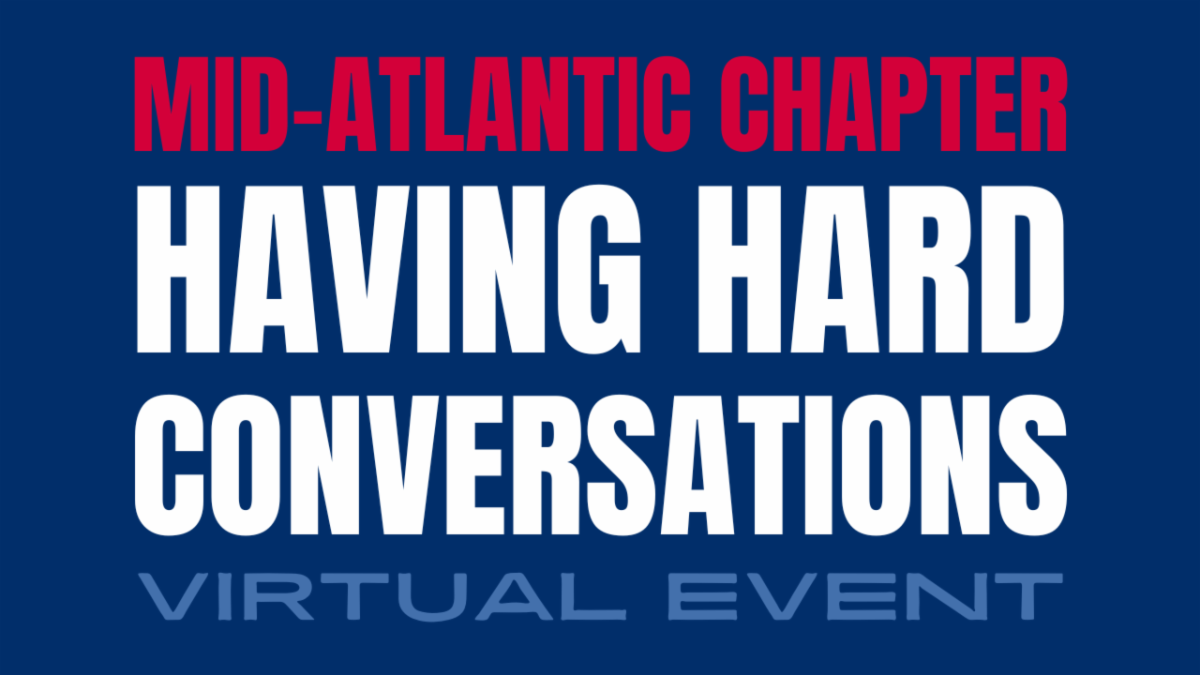 MBCEA - Mid-Atlantic Chapter Virtual Session: Having Hard Conversations - 5/29/25