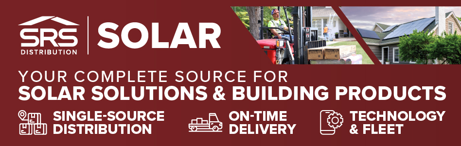 SRS - Billboard Ad - Your complete source for solar solutions & building products