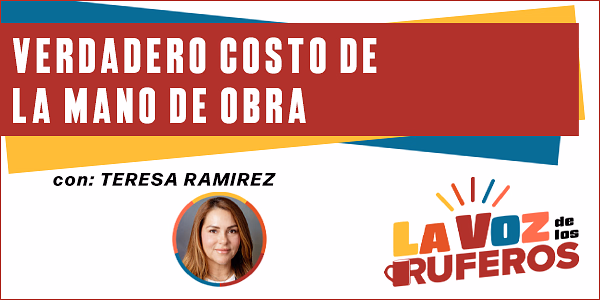 Teresa Ramirez - Verdadero Costo de la Mano de Obra - PODCAST TRANSCRIPT