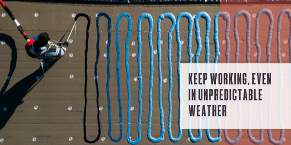 Keep working, even in unpredictable weather