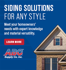 ABC Supply - Sidebar Ad - Siding solutions for any style